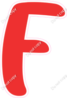 CU 23.5" Individuals - Flat Red F