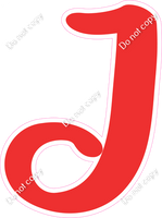 CU 23.5" Individuals - Flat Red J