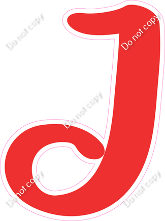 CU 23.5" Individuals - Flat Red J