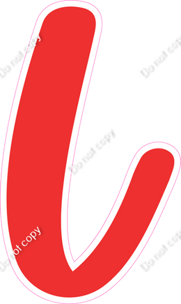 CU 23.5" Individuals - Flat Red L