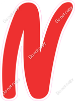 CU 23.5" Individuals - Flat Red N