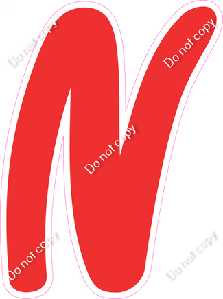 CU 23.5" Individuals - Flat Red N