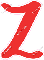 CU 23.5" Individuals - Flat Red Z