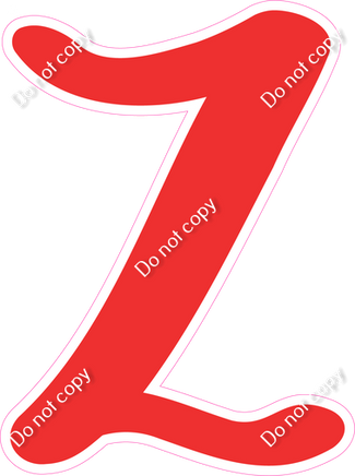 CU 23.5" Individuals - Flat Red Z