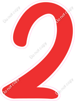 CU 23.5" Individuals - Flat Red 2