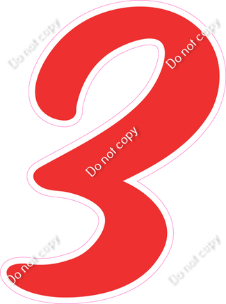 CU 23.5" Individuals - Flat Red 3