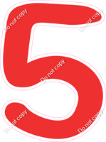 CU 23.5" Individuals - Flat Red 5