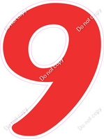 CU 23.5" Individuals - Flat Red 9