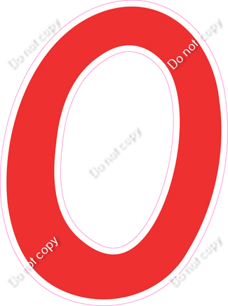 CU 23.5" Individuals - Flat Red