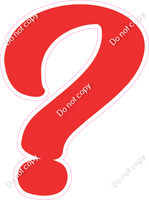 CU 23.5" Individuals - Flat Red ?