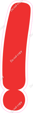 CU 23.5" Individuals - Flat Red !