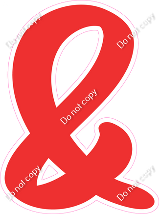 CU 23.5" Individuals - Flat Red &