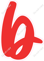 CU 23.5" Individuals - Flat Red b