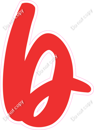 CU 23.5" Individuals - Flat Red b