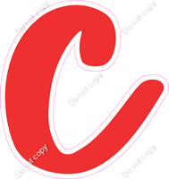 CU 23.5" Individuals - Flat Red c