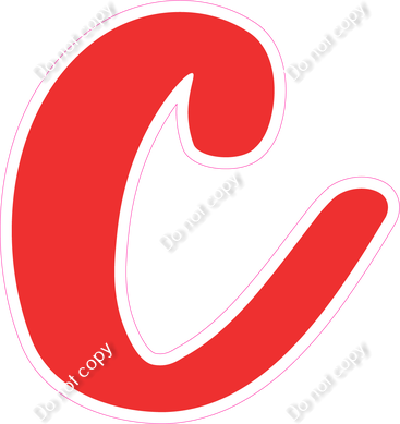 CU 23.5" Individuals - Flat Red c