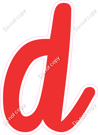 CU 23.5" Individuals - Flat Red d