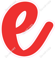 CU 23.5" Individuals - Flat Red e