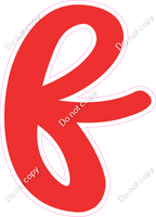 CU 23.5" Individuals - Flat Red f