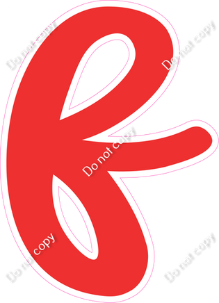 CU 23.5" Individuals - Flat Red f