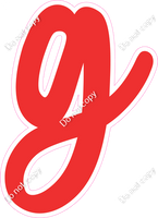 CU 23.5" Individuals - Flat Red g