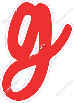 CU 23.5" Individuals - Flat Red g