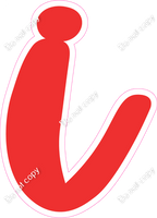 CU 23.5" Individuals - Flat Red i