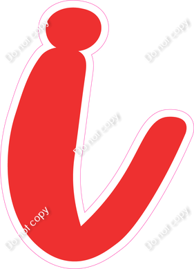 CU 23.5" Individuals - Flat Red i