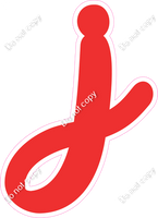 CU 23.5" Individuals - Flat Red j