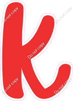 CU 23.5" Individuals - Flat Red k