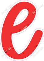 CU 23.5" Individuals - Flat Red l