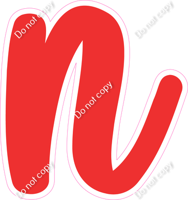 CU 23.5" Individuals - Flat Red n