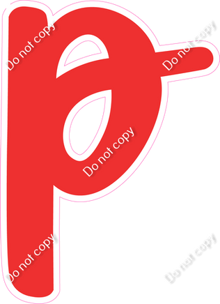 CU 23.5" Individuals - Flat Red p