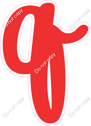 CU 23.5" Individuals - Flat Red q