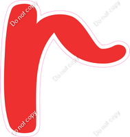 CU 23.5" Individuals - Flat Red r