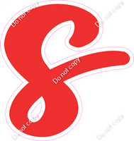 CU 23.5" Individuals - Flat Red s