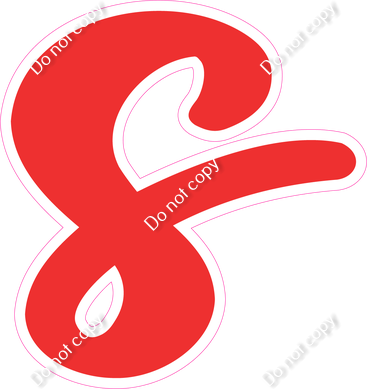 CU 23.5" Individuals - Flat Red s