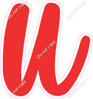 CU 23.5" Individuals - Flat Red u