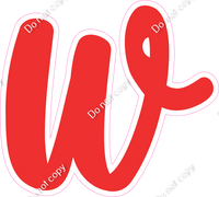 CU 23.5" Individuals - Flat Red w