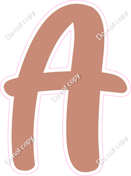 CU 23.5" Individuals - Flat Rose Gold A