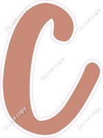 CU 23.5" Individuals - Flat Rose Gold C