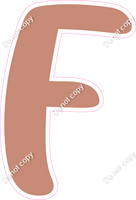 CU 23.5" Individuals - Flat Rose Gold F