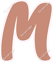 CU 23.5" Individuals - Flat Rose Gold M