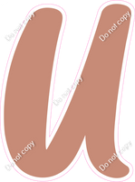 CU 23.5" Individuals - Flat Rose Gold U