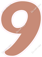 CU 23.5" Individuals - Flat Rose Gold 9