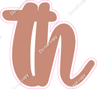 CU 23.5" Individuals - Flat Rose Gold TH