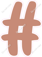 CU 23.5" Individuals - Flat Rose Gold #