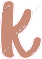 CU 23.5" Individuals - Flat Rose Gold k