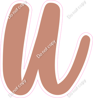 CU 23.5" Individuals - Flat Rose Gold u