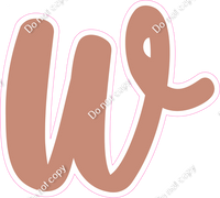 CU 23.5" Individuals - Flat Rose Gold w